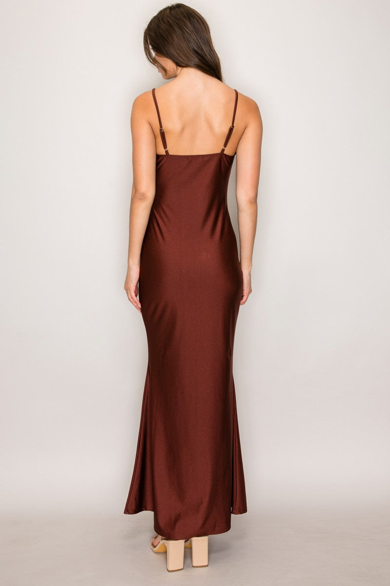 LD 645 - Bustier Mermaid Maxi Dress