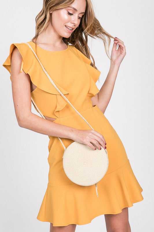 CD 3623 - Sleeveless Ruffle Dress