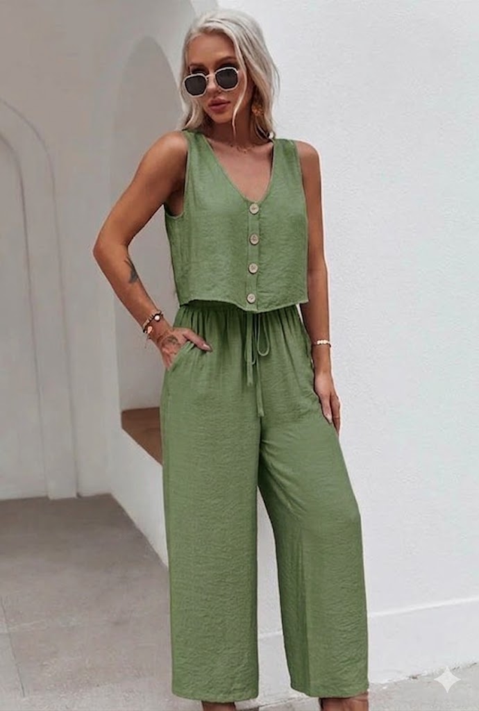 SET 077 - Loose Palazzo Pants