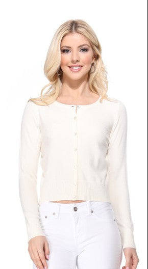 SWT 013 - Long Sleeve Sweater Cardigan