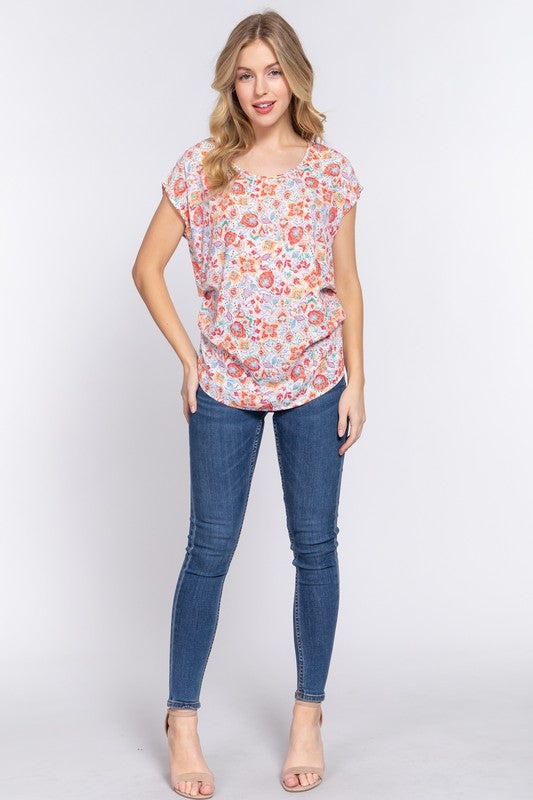 CT 2756 - Short Dolman Sleeve Top