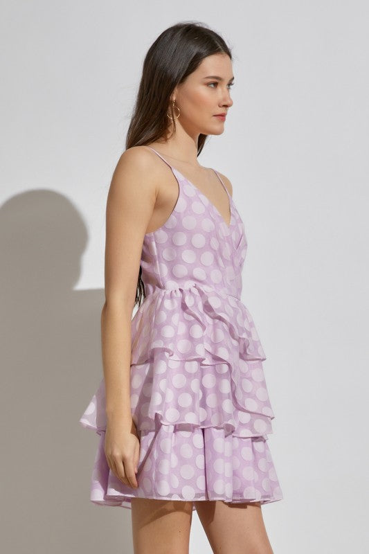 DD 1377 - Layered Ruffle Dress