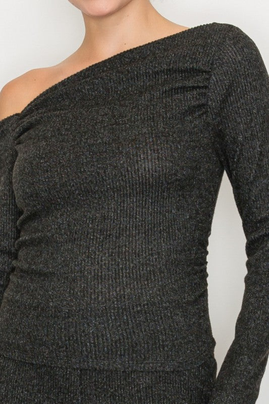 CT 2790 - Long Sleeve Unbalanced Top
