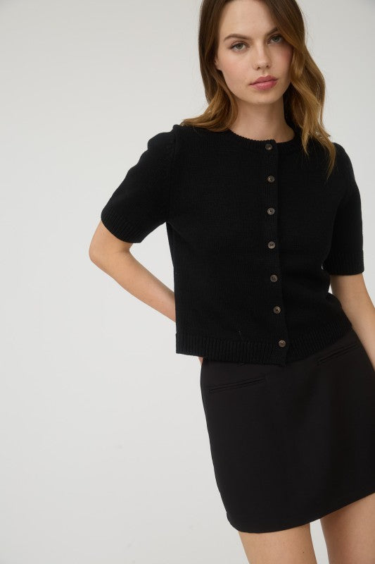 SKT 1005 - Belted Mini Skirt