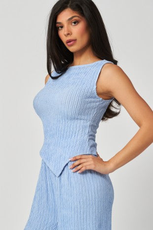 SET 112 - Plisse Sculptor Top
