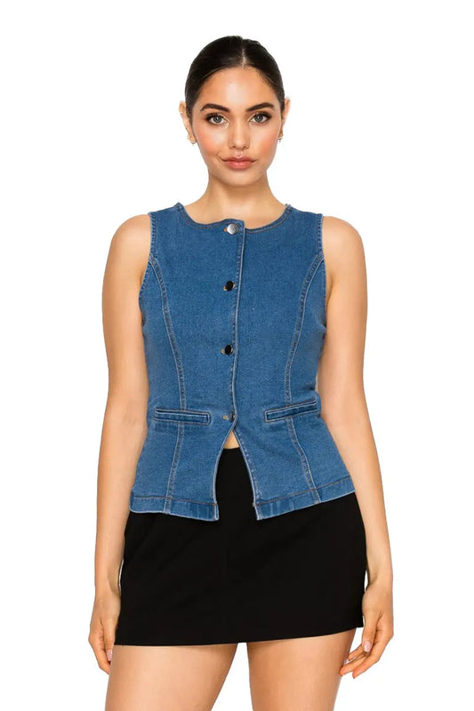 CT 2789 - Denim Vest