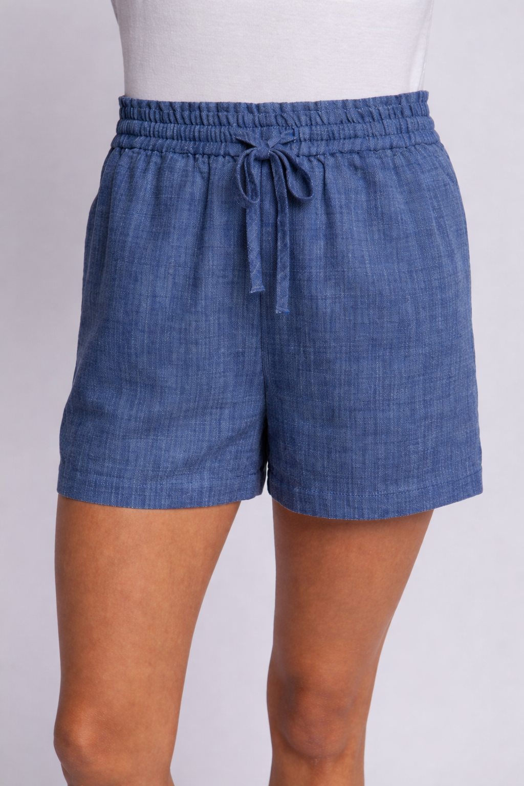 SHT 185 - Linen Drawstring Shorts