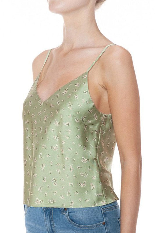 DT 1872 - Satin V Neck Cami