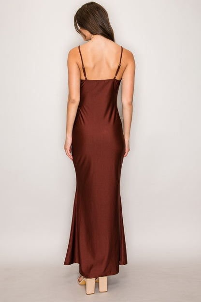 LD 645 - Bustier Mermaid Maxi Dress