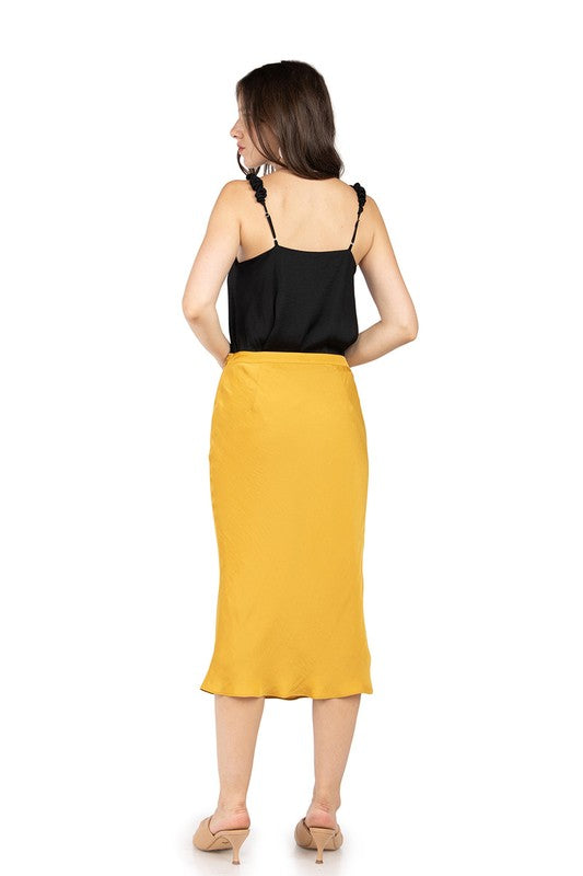 SKT 972 - Bias Midi Skirt
