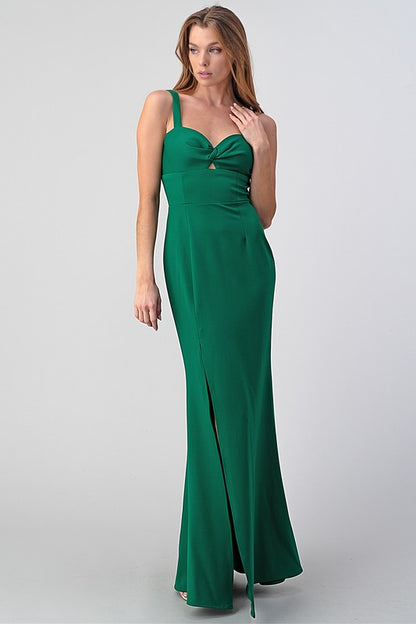 LD 567 - Long Maxi with Slit & Straps