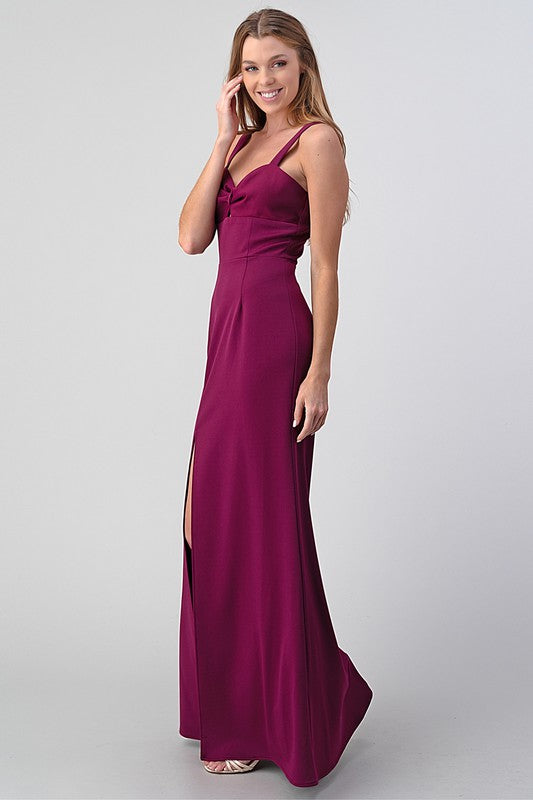 LD 567 - Long Maxi with Slit & Straps