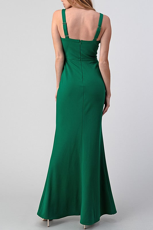 LD 567 - Long Maxi with Slit & Straps