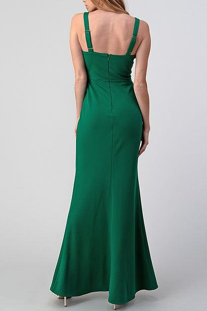LD 567 - Long Maxi with Slit & Straps