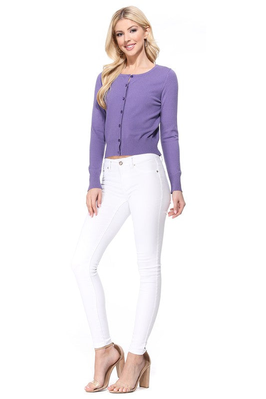 SWT 013 - Long Sleeve Sweater Cardigan