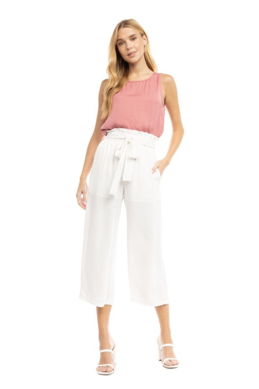 P 814 - High Waisted Culottes