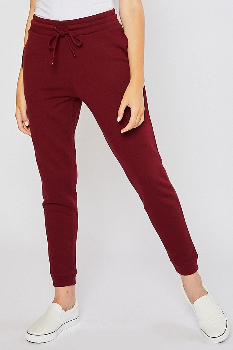 P 866 - Fleece High Rise Joggers