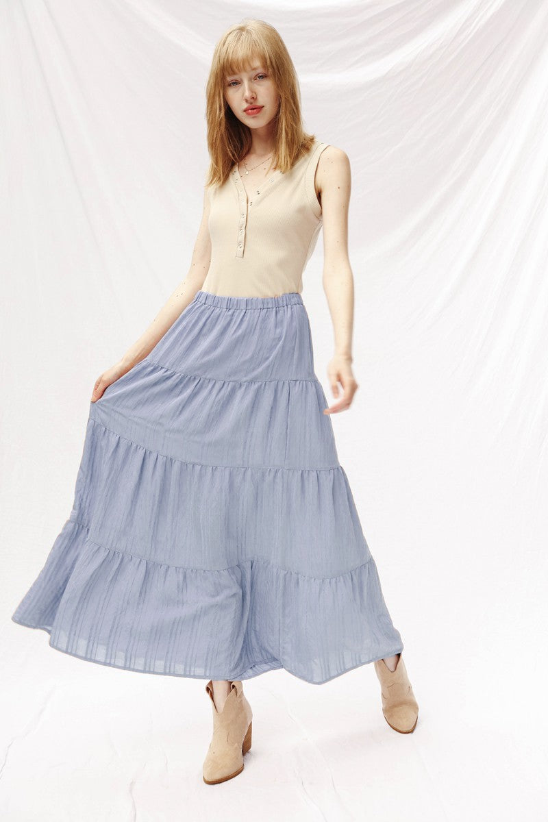 SKT 1062 - Prairie Maxi Skirt