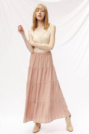 SKT 1062 - Prairie Maxi Skirt
