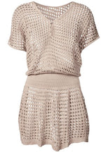 CT 2834 - Knit Beach Cover Up