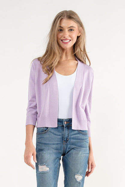 SWT 032 - Open Bolero Cardigan