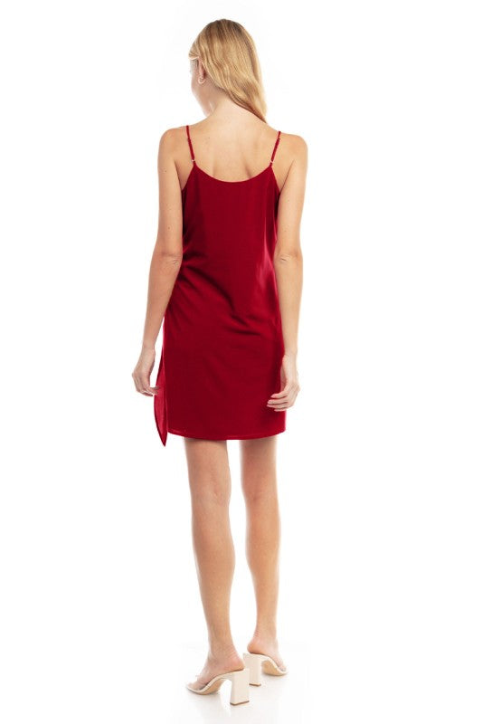 DD 1354 - Waist Tie Holiday Dress