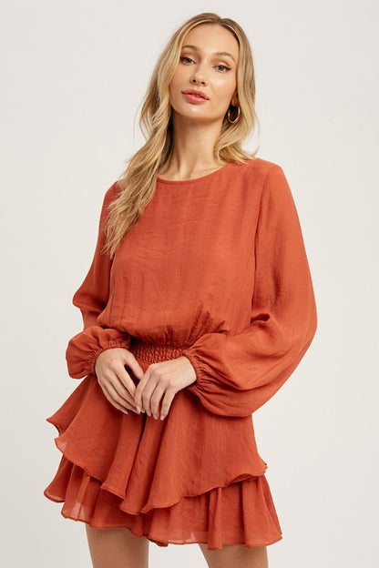 DD 1261 - Tiered Flounce Romper