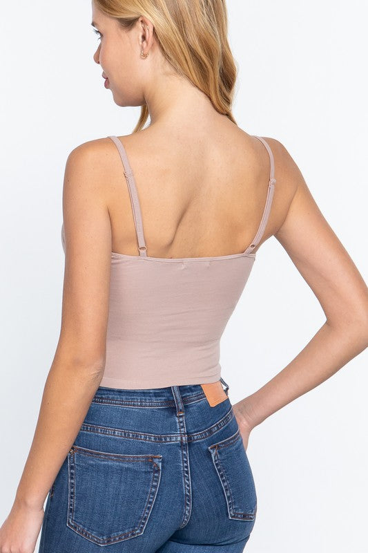 CT 2670 - Front Twisted Cami Top