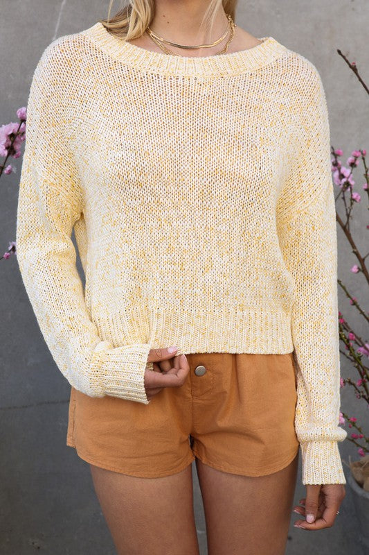 SWT 014 - Speckled Knit Sweater