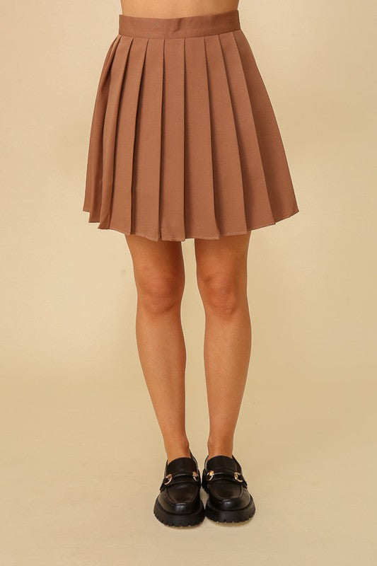 SKT 965 - Pleated Tennis Skirt