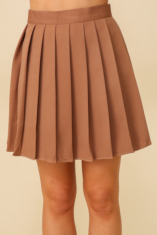 SKT 965 - Pleated Tennis Skirt