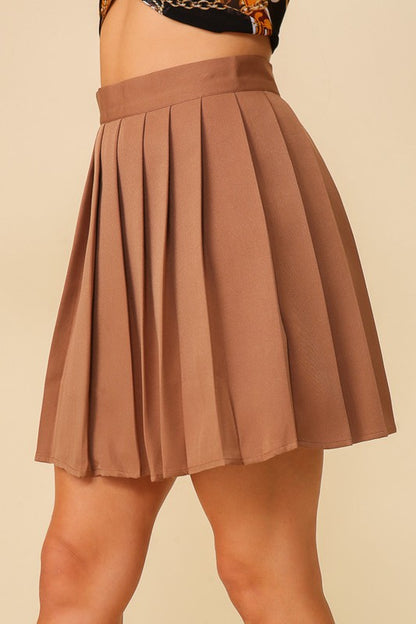 SKT 965 - Pleated Tennis Skirt