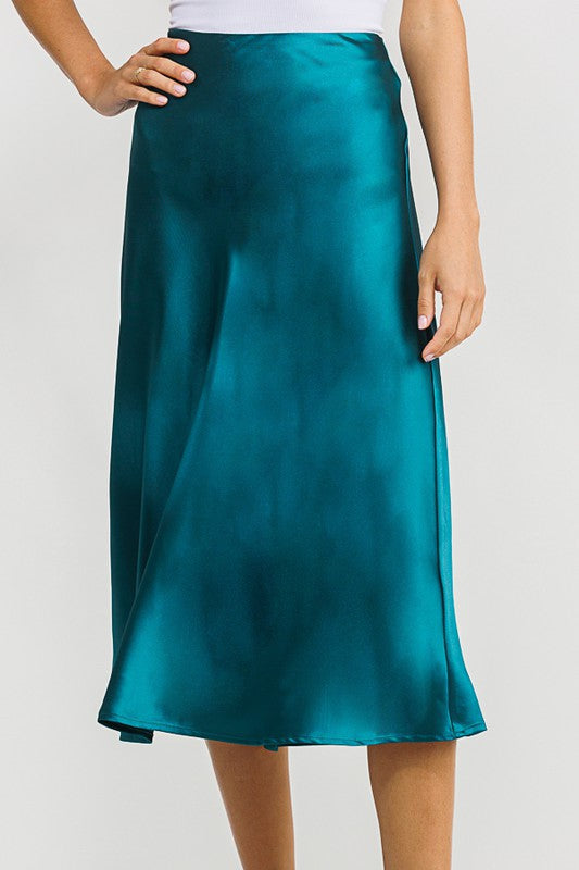SKT 976 - Satin Skirt
