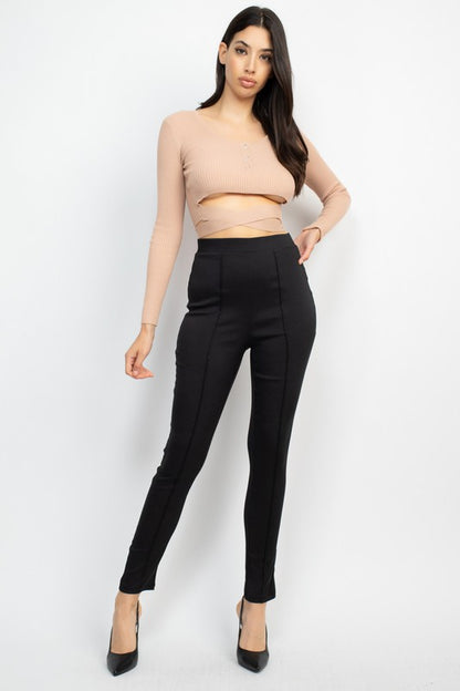 P 777 - High Rise Legging Pants