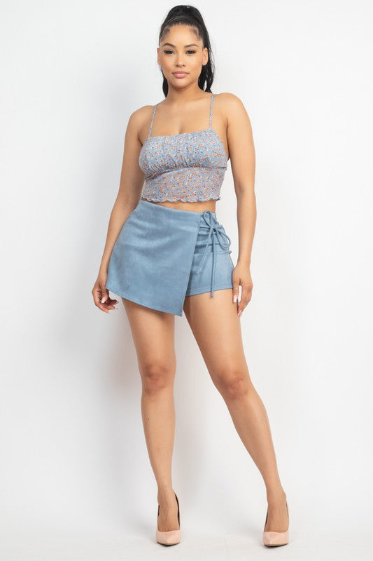 CT 2604 - Sleeveless Top with Cropped Jacket