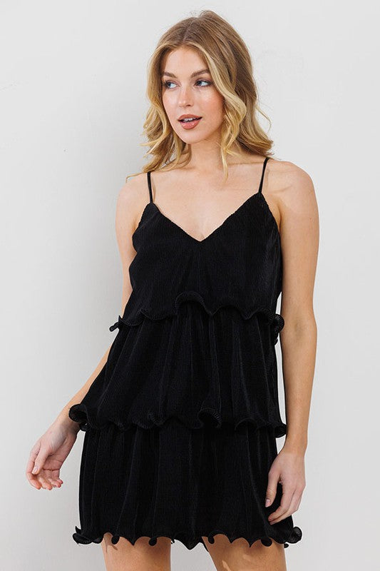 DD 1356 - Layered Ruffle Dress