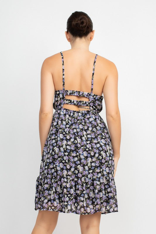 CD 3726 - Back Strap Midi Dress