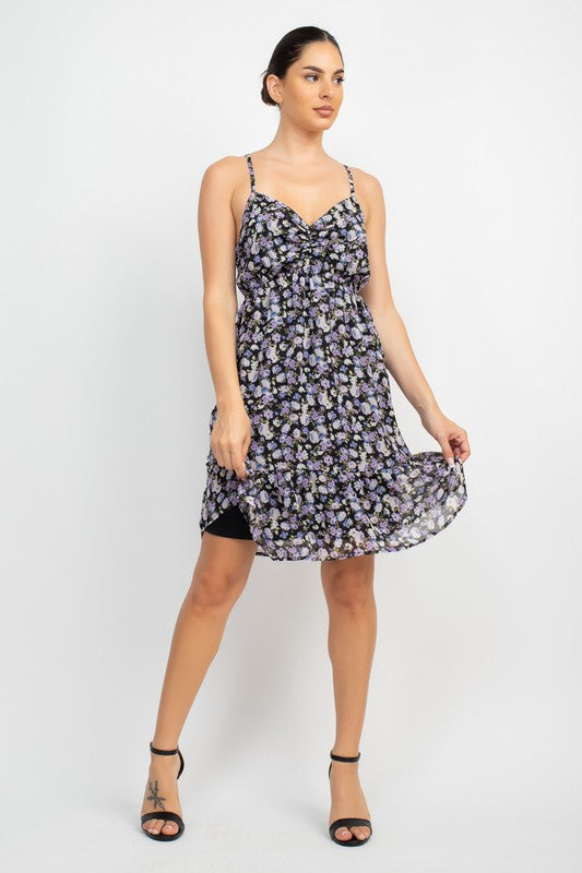 CD 3726 - Back Strap Midi Dress