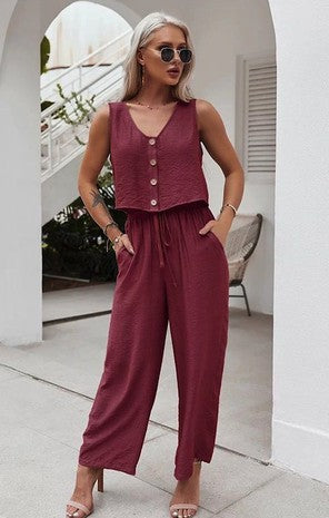 SET 109 - Relaxed Palazzo Pants