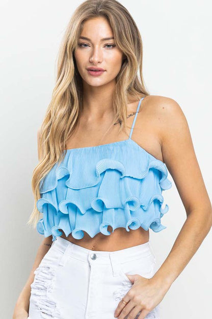 DT 1766 - Pleated Top