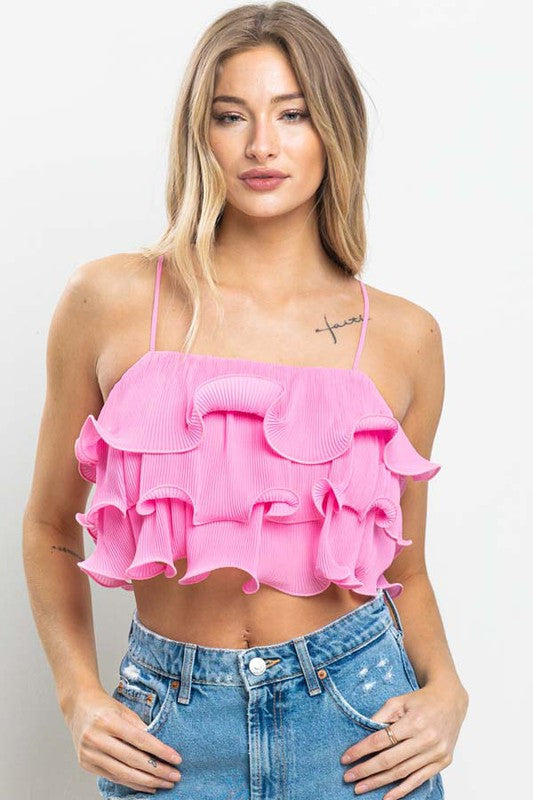 DT 1766 - Pleated Top