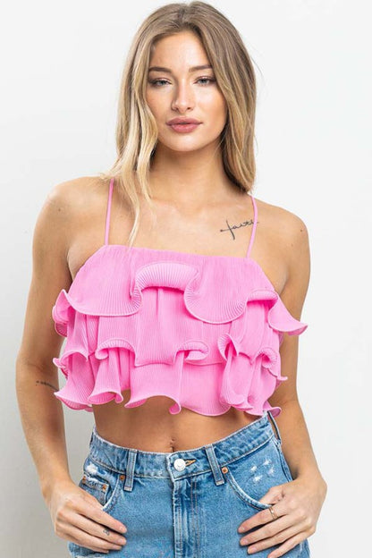 DT 1766 - Pleated Top