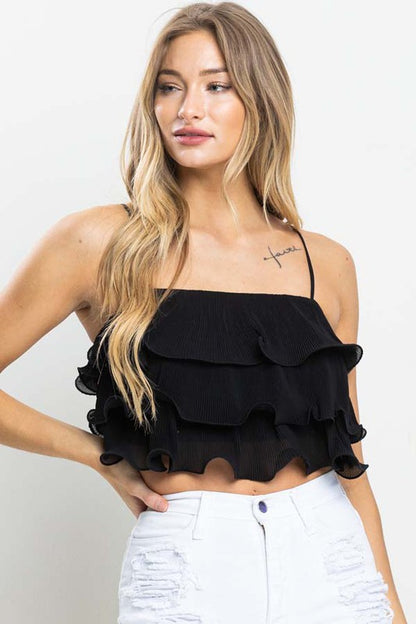 DT 1766 - Pleated Top