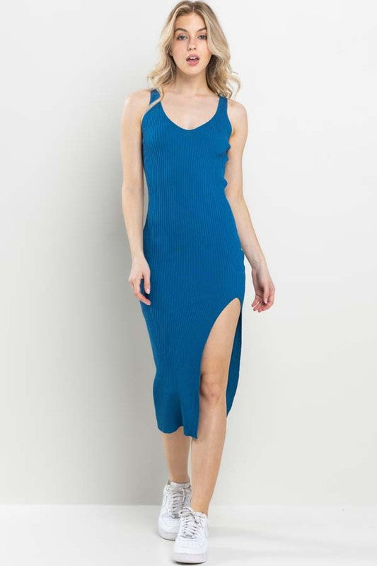 CD 3681 - Yoko Side Slit Dress