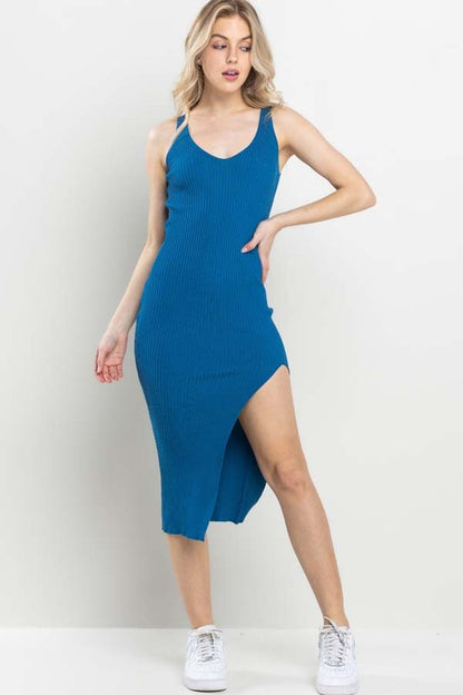 CD 3681 - Yoko Side Slit Dress