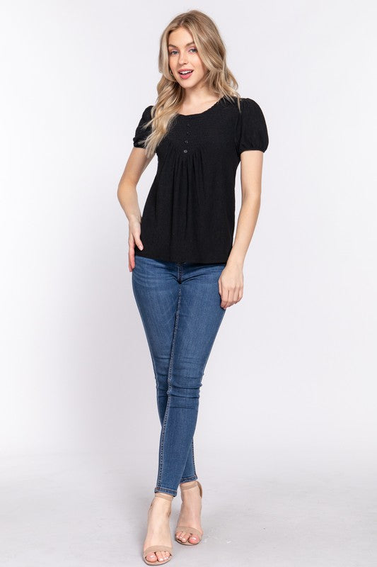 CT 2758 - Short Sleeve Round Neck Shirt