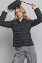 JCT 014 - Lightweight Padded Zip Up Jacket