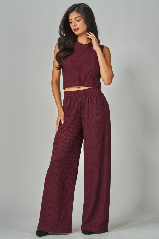 SET 004 - Crinkle Loungewear Set (Pants Only)