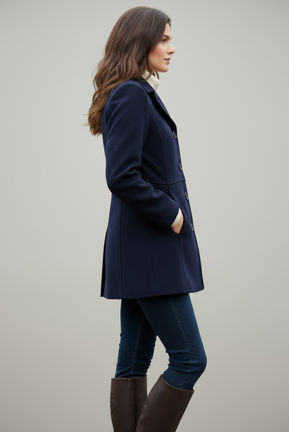 JCT 021 - Singe Breasted Peacoat