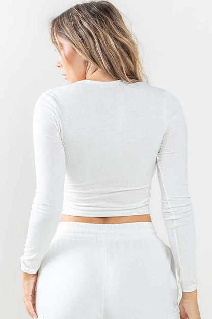 CT 2717 - Long Sleeve Ribbed Top